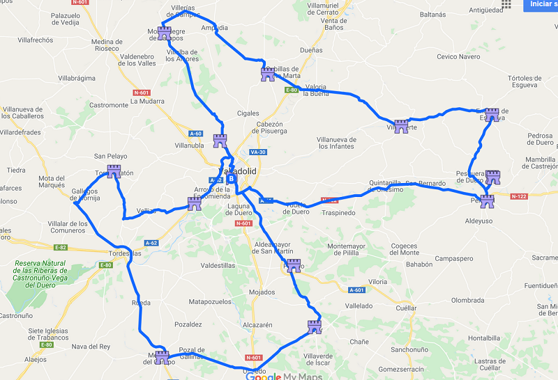 Rutas de los Castillos de la provincia de Valladolid - Foro Castilla y León